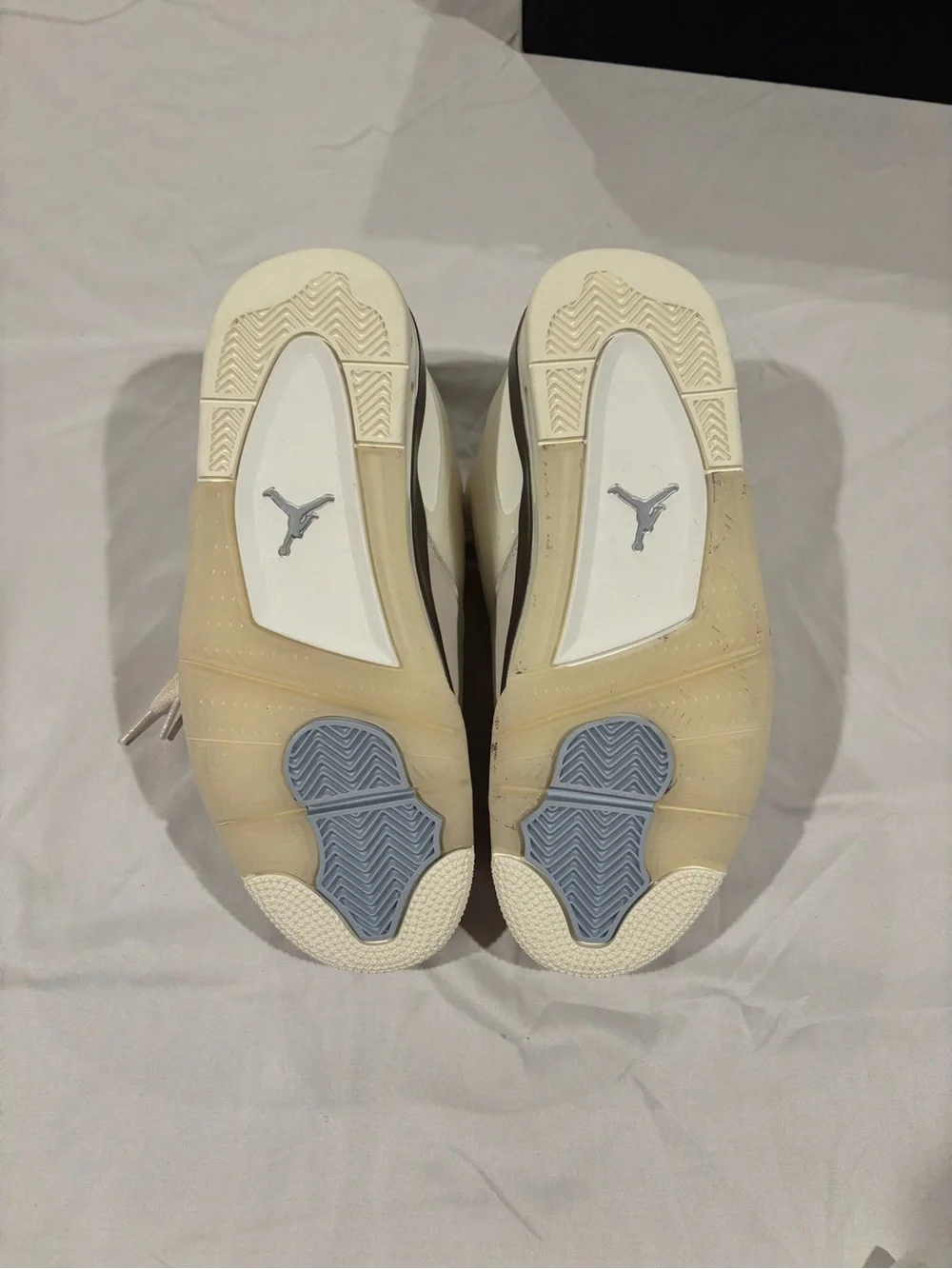 JORDAN Hemp MENS AIR JORDAN 4 RM BASKETBALL SHOES Sail Light Bone Streetwear BTC